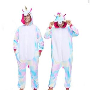 Colorful Unicorn Onesie Pajamas